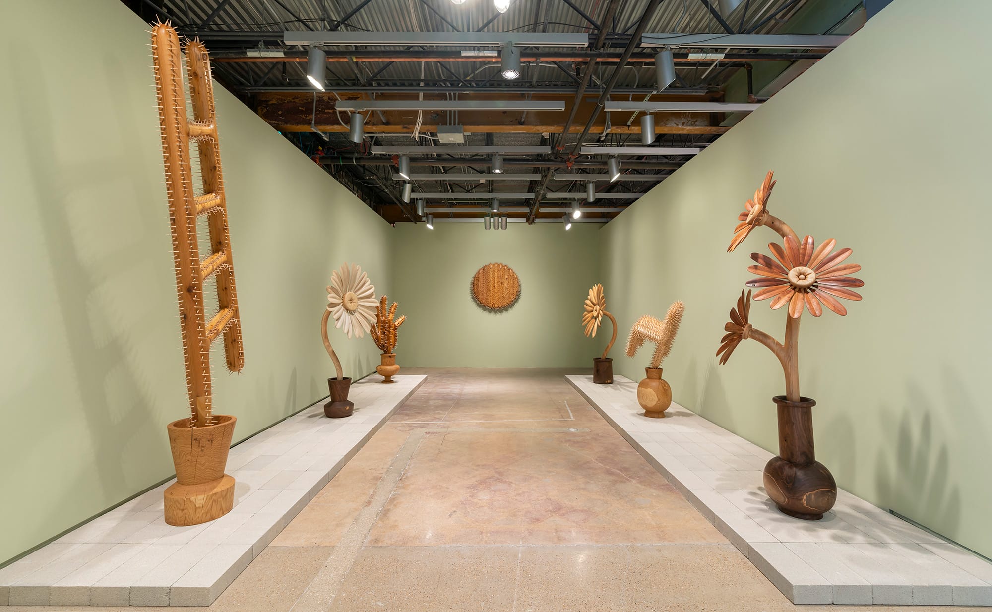 an installation view of HOST by Raul De Lara at The Contemporary Austin