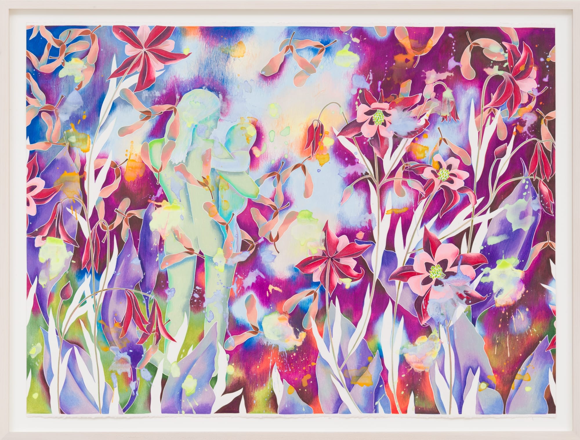 Domestic Life Dissolves into Blooming Gardens in Sarah Ann Weber’s Works