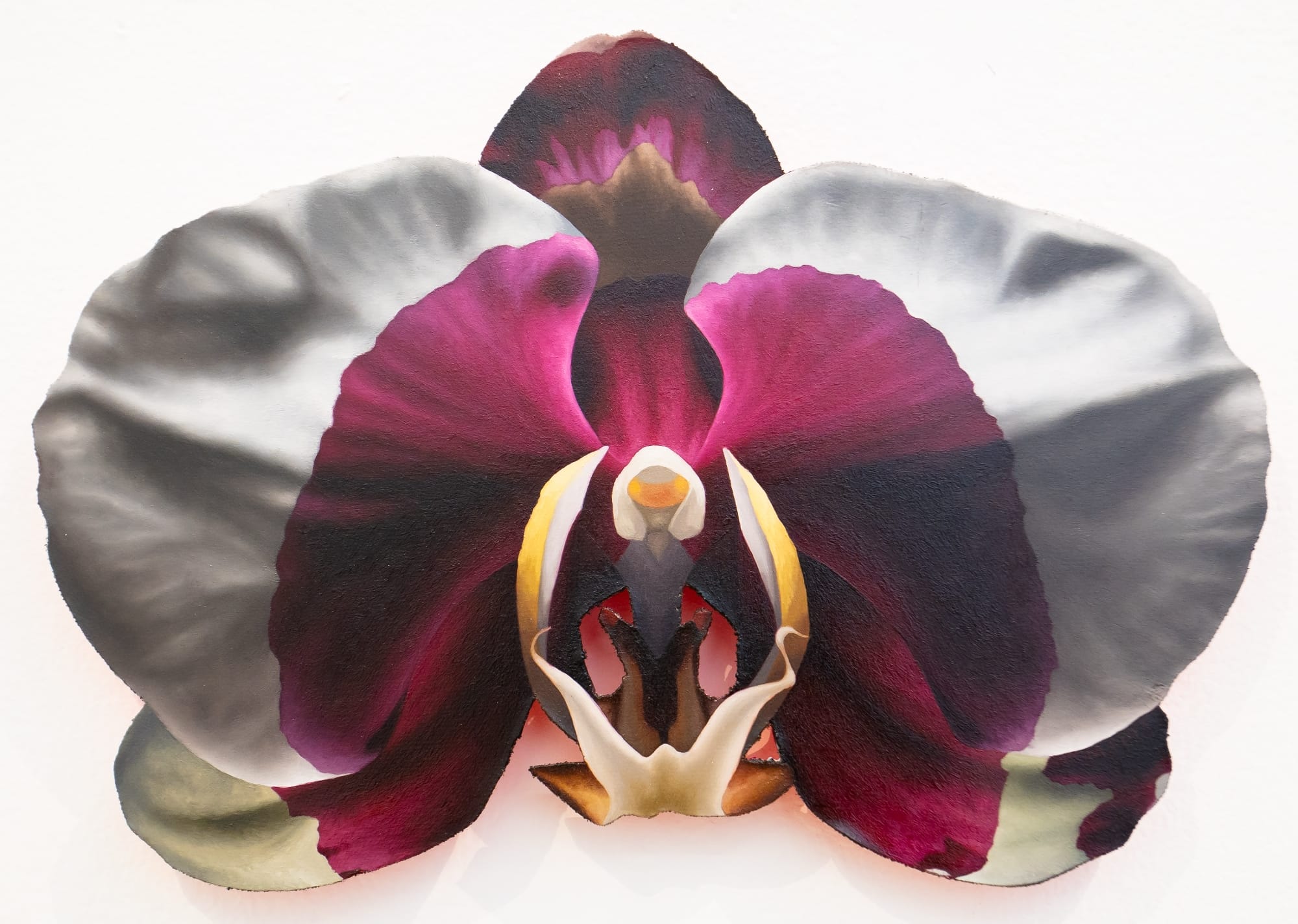 a hyperrealistic orchid by Mason Pott